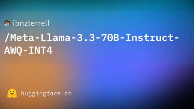 ibnzterrell/Meta-Llama-3.3-70B-Instruct-AWQ-INT4