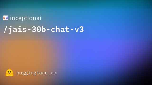 inceptionai/jais-30b-chat-v3