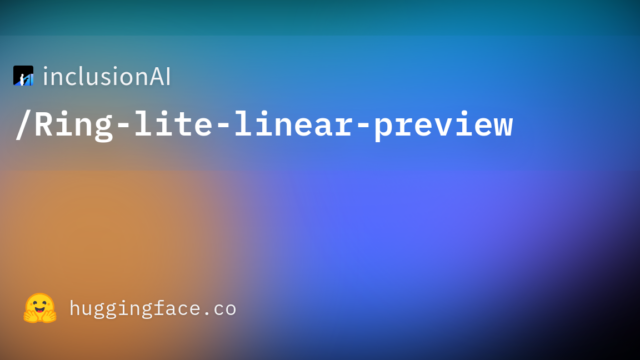 inclusionAI/Ring-lite-linear-preview