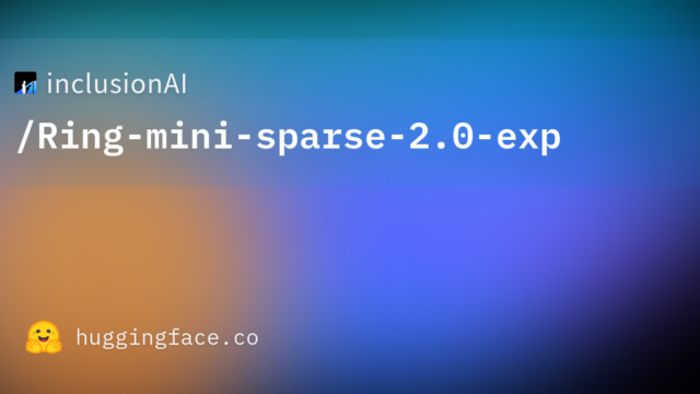 inclusionAI/Ring-mini-sparse-2.0-exp