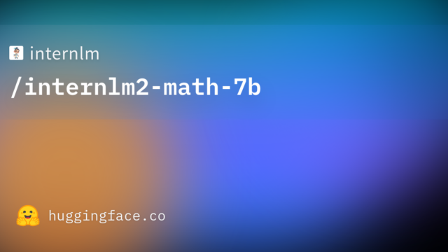 internlm/internlm2-math-7b