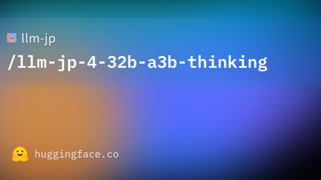 llm-jp/llm-jp-4-32b-a3b-thinking