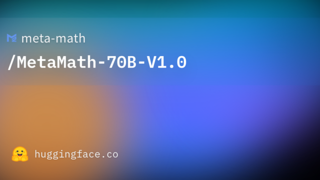 meta-math/MetaMath-70B-V1.0