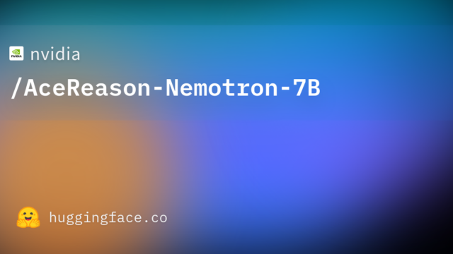 nvidia/AceReason-Nemotron-7B
