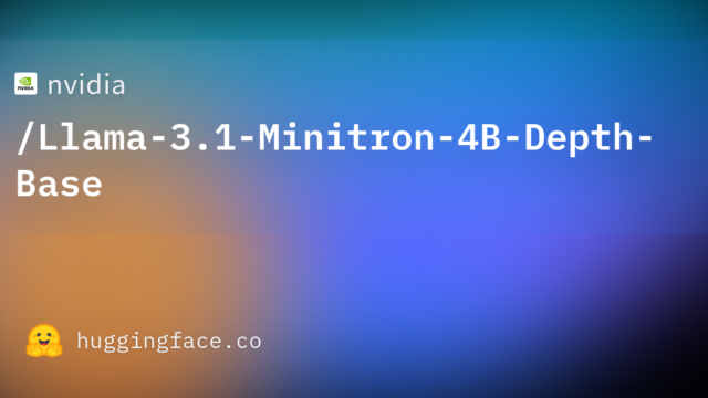 nvidia/Llama-3.1-Minitron-4B-Depth-Base