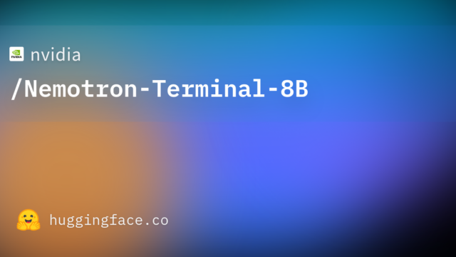 nvidia/Nemotron-Terminal-8B