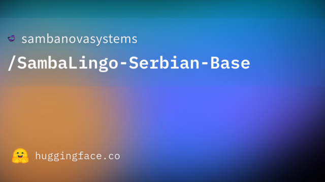 sambanovasystems/SambaLingo-Serbian-Base