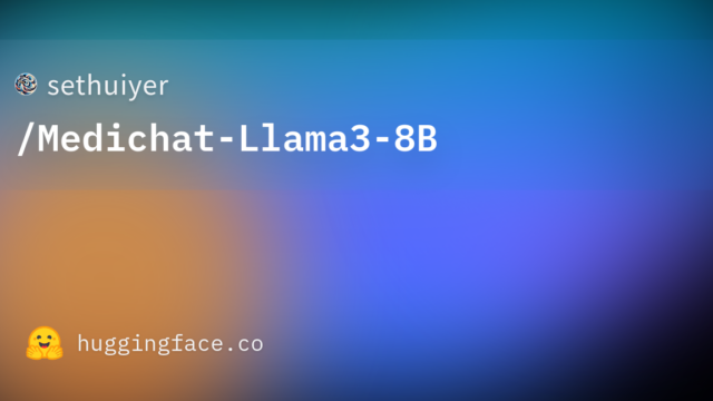 sethuiyer/Medichat-Llama3-8B