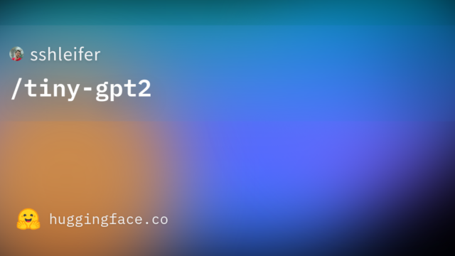 sshleifer/tiny-gpt2