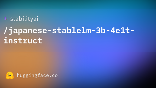 stabilityai/japanese-stablelm-3b-4e1t-instruct