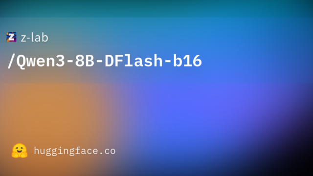 z-lab/Qwen3-8B-DFlash-b16