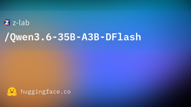 z-lab/Qwen3.6-35B-A3B-DFlash