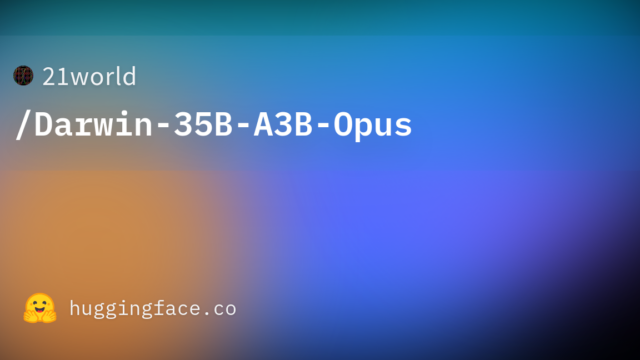 21world/Darwin-35B-A3B-Opus