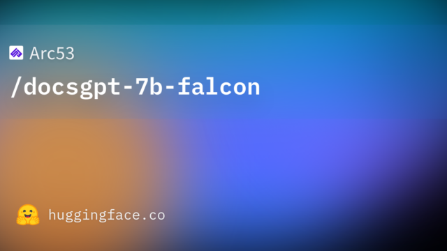 Arc53/docsgpt-7b-falcon
