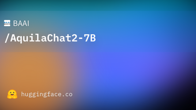 BAAI/AquilaChat2-7B