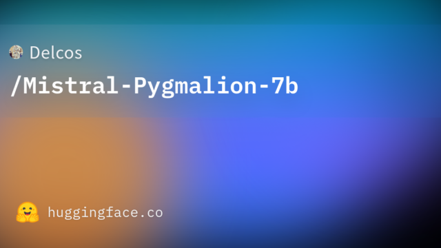 Delcos/Mistral-Pygmalion-7b
