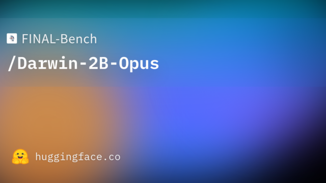 FINAL-Bench/Darwin-2B-Opus