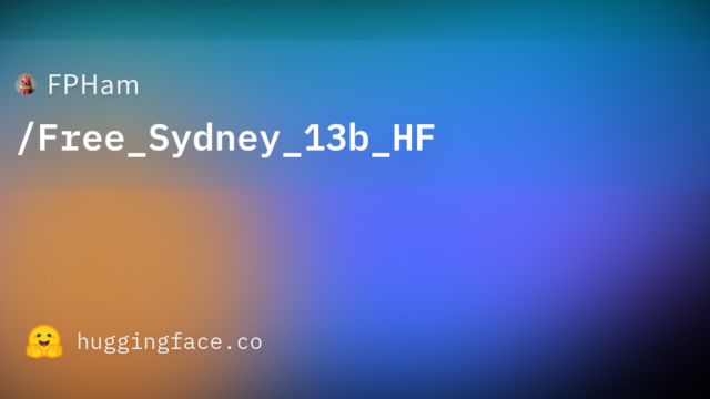 FPHam/Free_Sydney_13b_HF