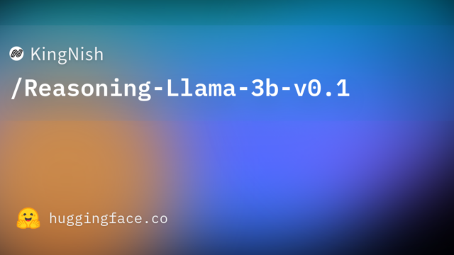 KingNish/Reasoning-Llama-3b-v0.1