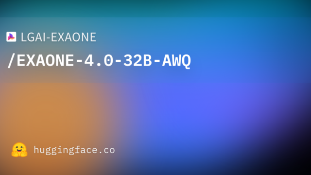LGAI-EXAONE/EXAONE-4.0-32B-AWQ