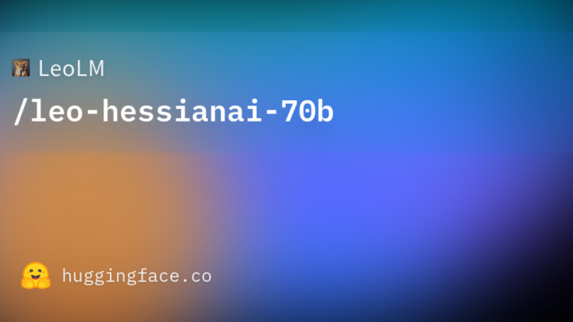 LeoLM/leo-hessianai-70b