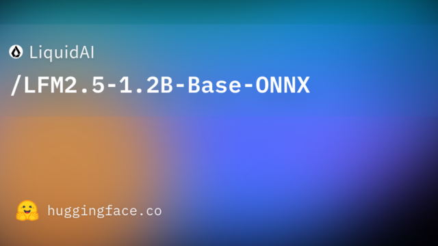 LiquidAI/LFM2.5-1.2B-Base-ONNX