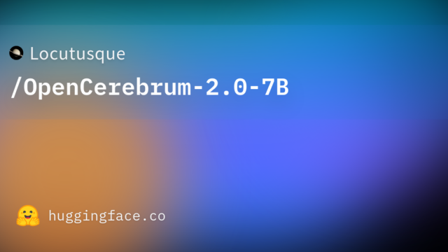 Locutusque/OpenCerebrum-2.0-7B