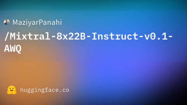 MaziyarPanahi/Mixtral-8x22B-Instruct-v0.1-AWQ