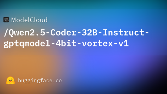 ModelCloud/Qwen2.5-Coder-32B-Instruct-gptqmodel-4bit-vortex-v1