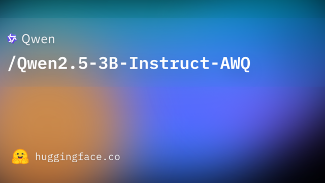 Qwen/Qwen2.5-3B-Instruct-AWQ