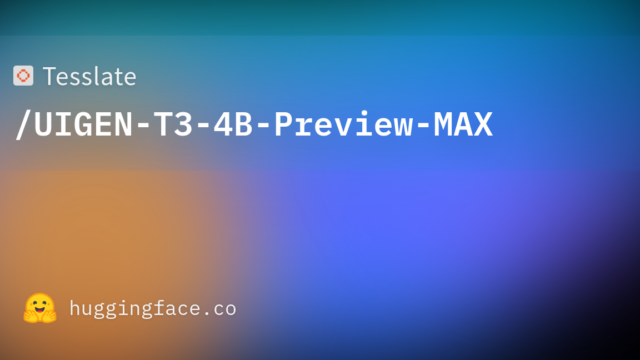 Tesslate/UIGEN-T3-4B-Preview-MAX