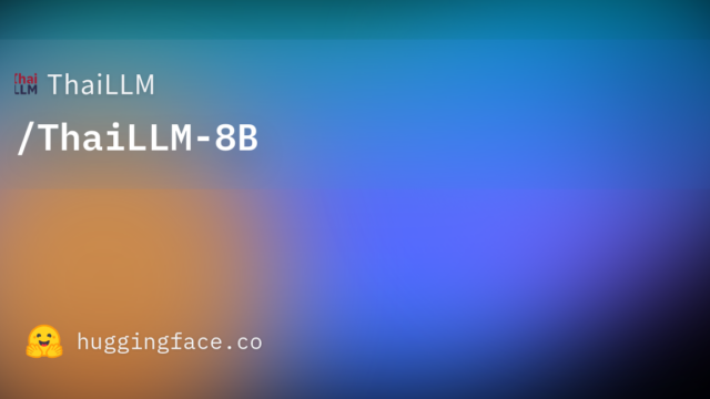 ThaiLLM/ThaiLLM-8B
