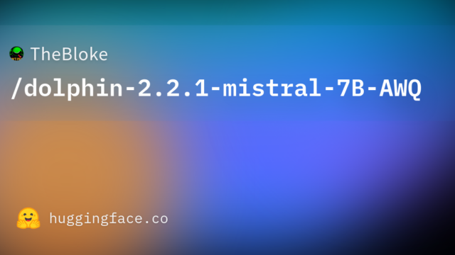 TheBloke/dolphin-2.2.1-mistral-7B-AWQ