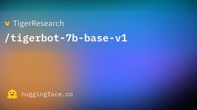 TigerResearch/tigerbot-7b-base-v1
