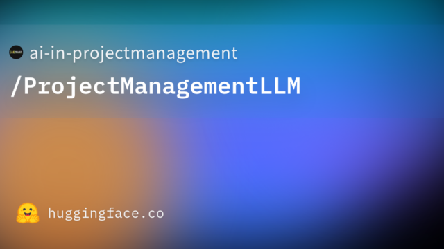 ai-in-projectmanagement/ProjectManagementLLM