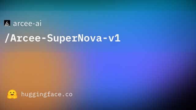 arcee-ai/Arcee-SuperNova-v1