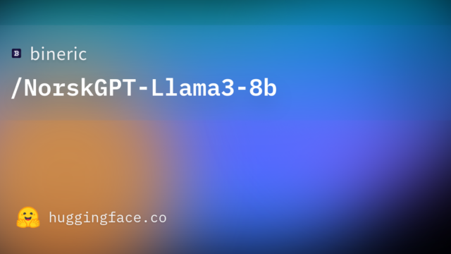 bineric/NorskGPT-Llama3-8b