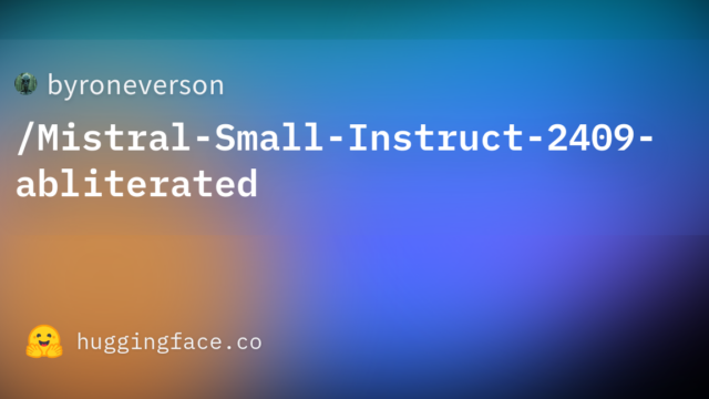 byroneverson/Mistral-Small-Instruct-2409-abliterated