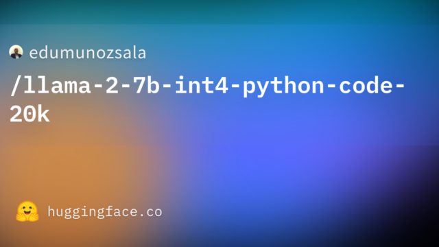 edumunozsala/llama-2-7b-int4-python-code-20k
