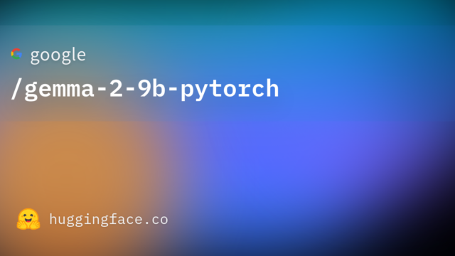 google/gemma-2-9b-pytorch