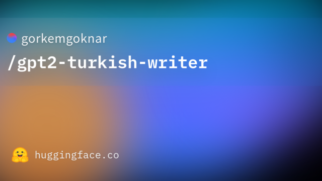 gorkemgoknar/gpt2-turkish-writer