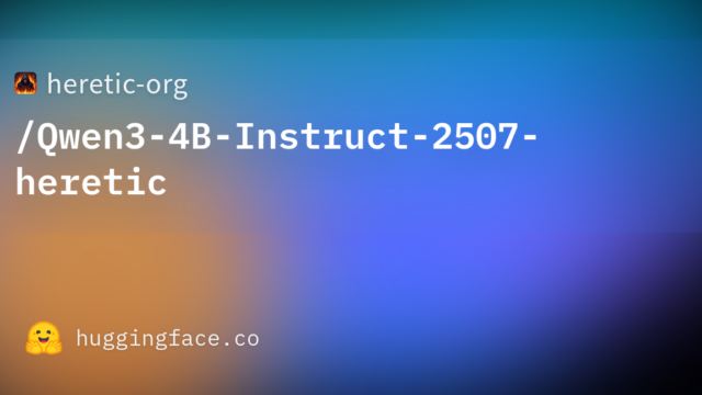 heretic-org/Qwen3-4B-Instruct-2507-heretic