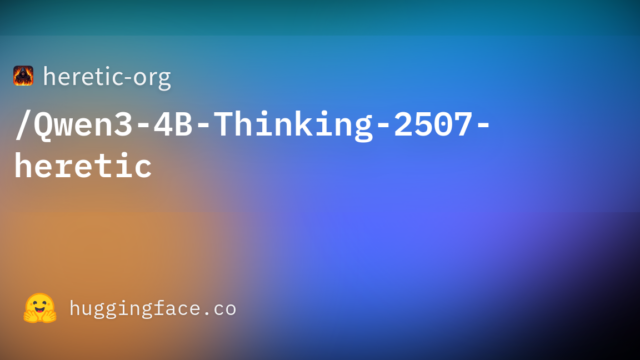 heretic-org/Qwen3-4B-Thinking-2507-heretic