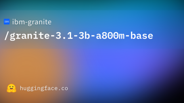 ibm-granite/granite-3.1-3b-a800m-base