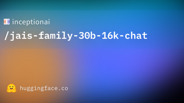 inceptionai/jais-family-30b-16k-chat