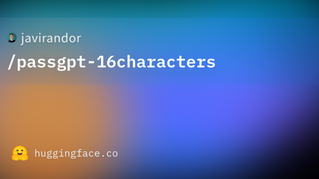 javirandor/passgpt-16characters