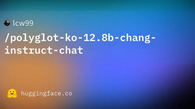 lcw99/polyglot-ko-12.8b-chang-instruct-chat