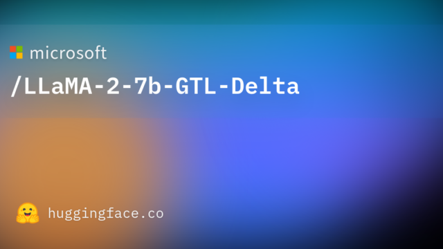 microsoft/LLaMA-2-7b-GTL-Delta