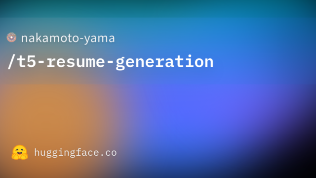 nakamoto-yama/t5-resume-generation
