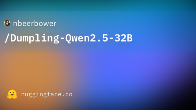 nbeerbower/Dumpling-Qwen2.5-32B
